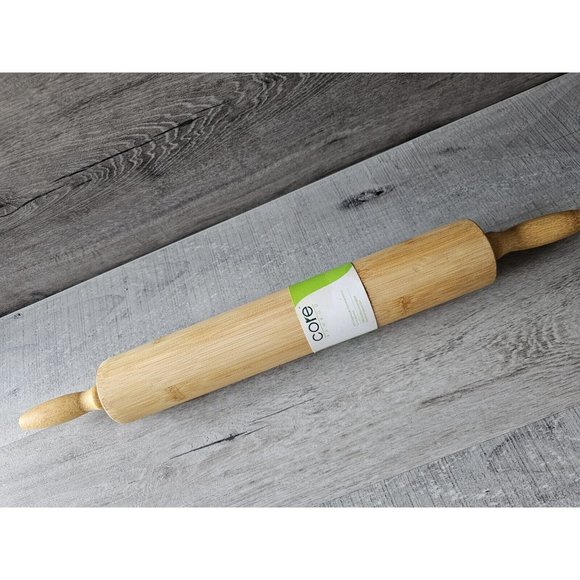 Core Bamboo 100% Organically Grown 20 Inch Traditional Rolling Pin New - Picture 3 of 7